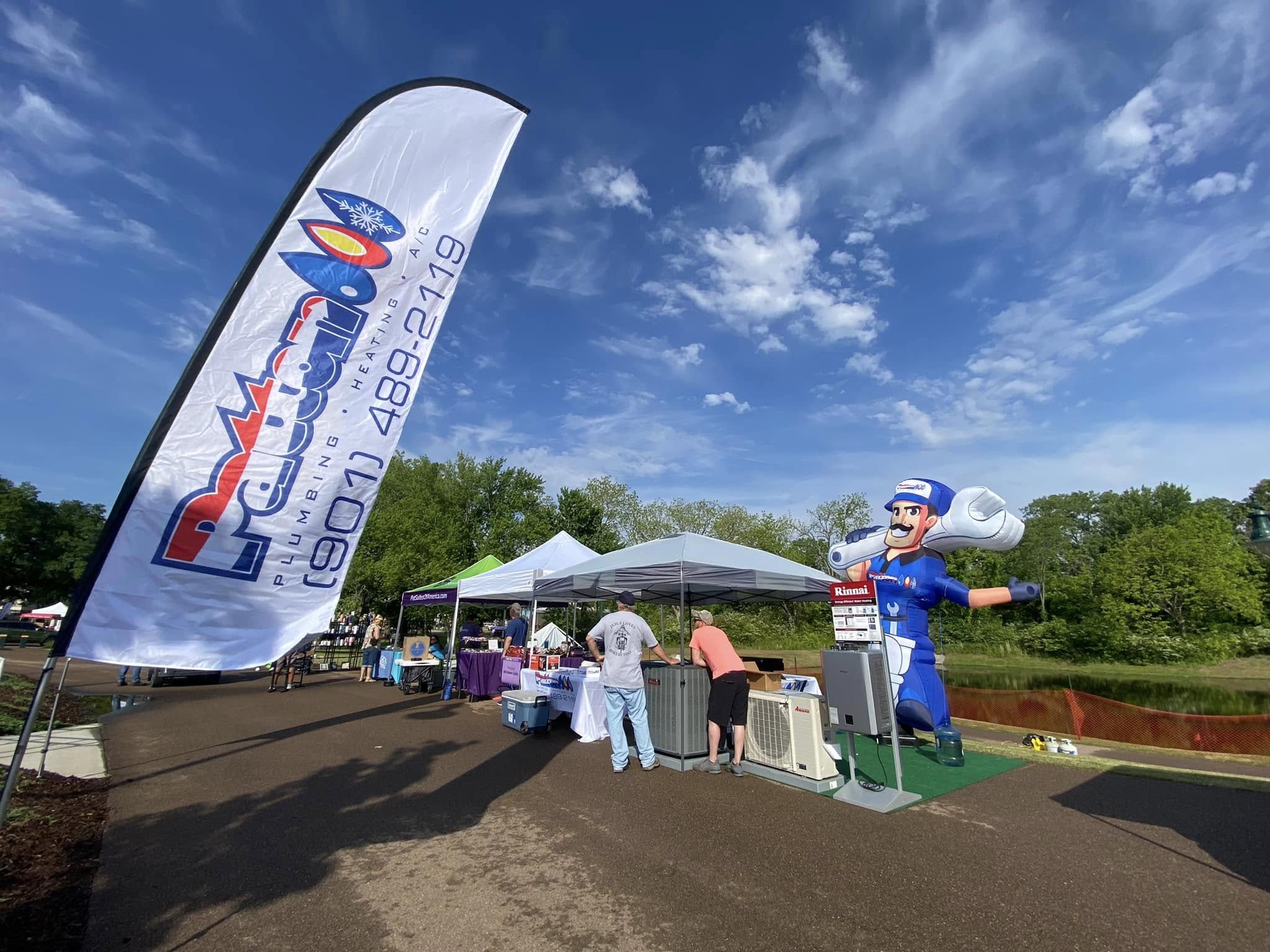 Patton Plumbing Heating and AC team and community photo