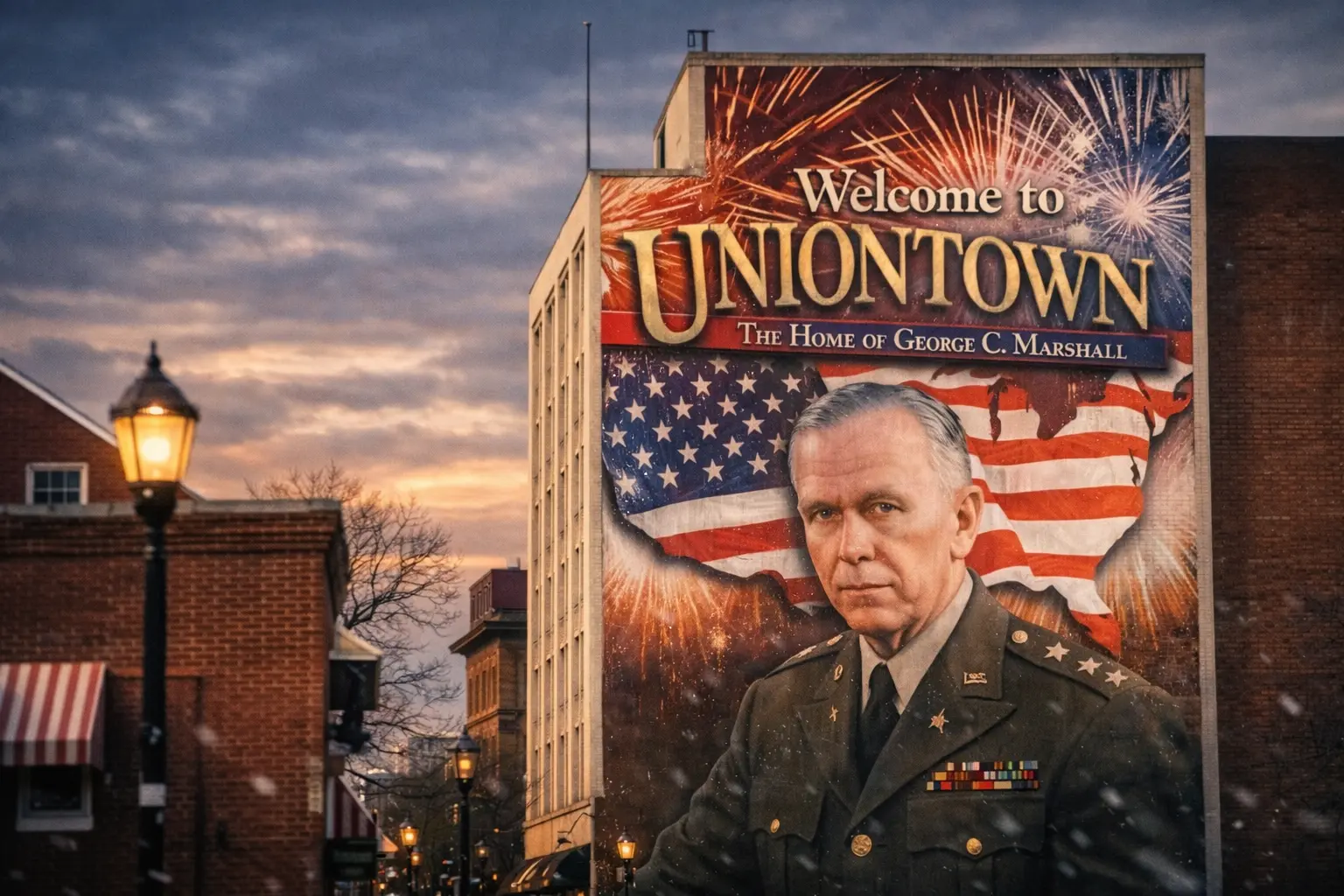 Uniontown welcomes George C. Marshall