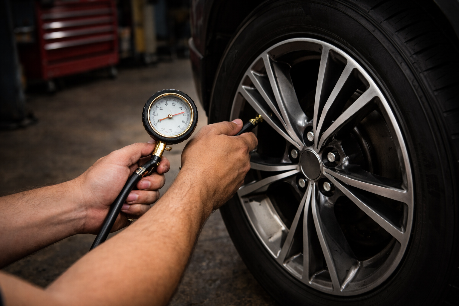 Tire Pressure Check