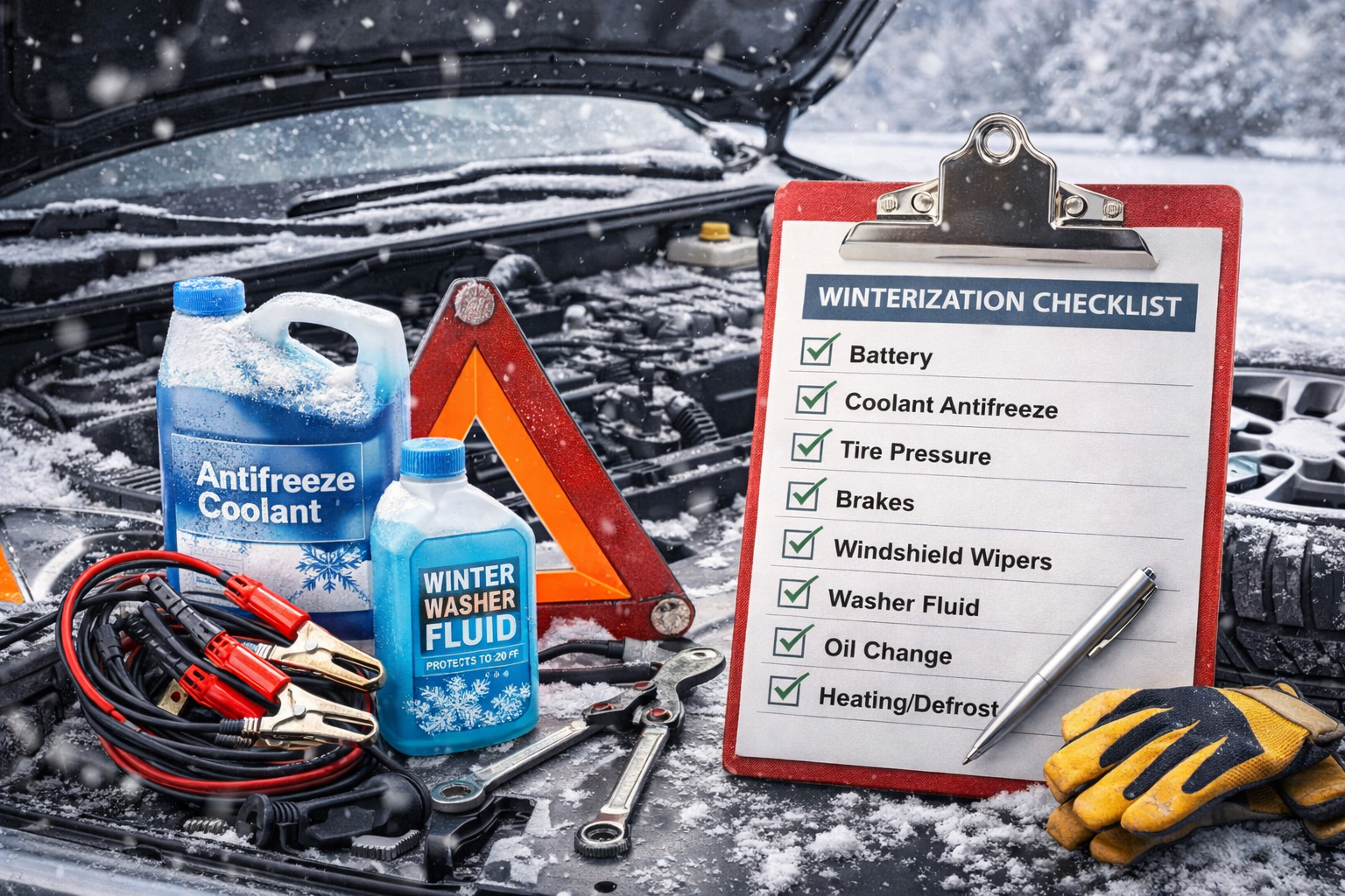 Winterization Trip Checks